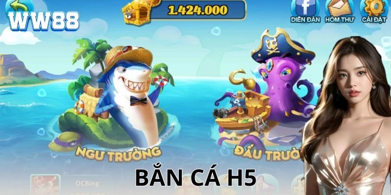 Tại sao nên chọn nhà cái để trải nghiệm bắn cá H5?